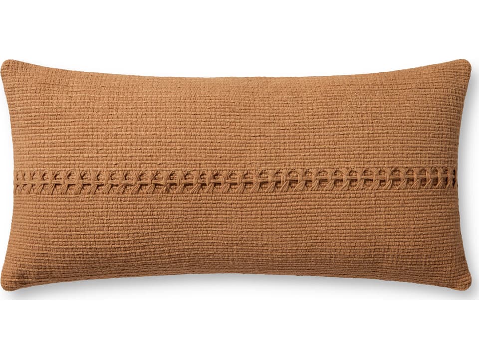 Chris Loves Julia Harvey Orange Pillow
