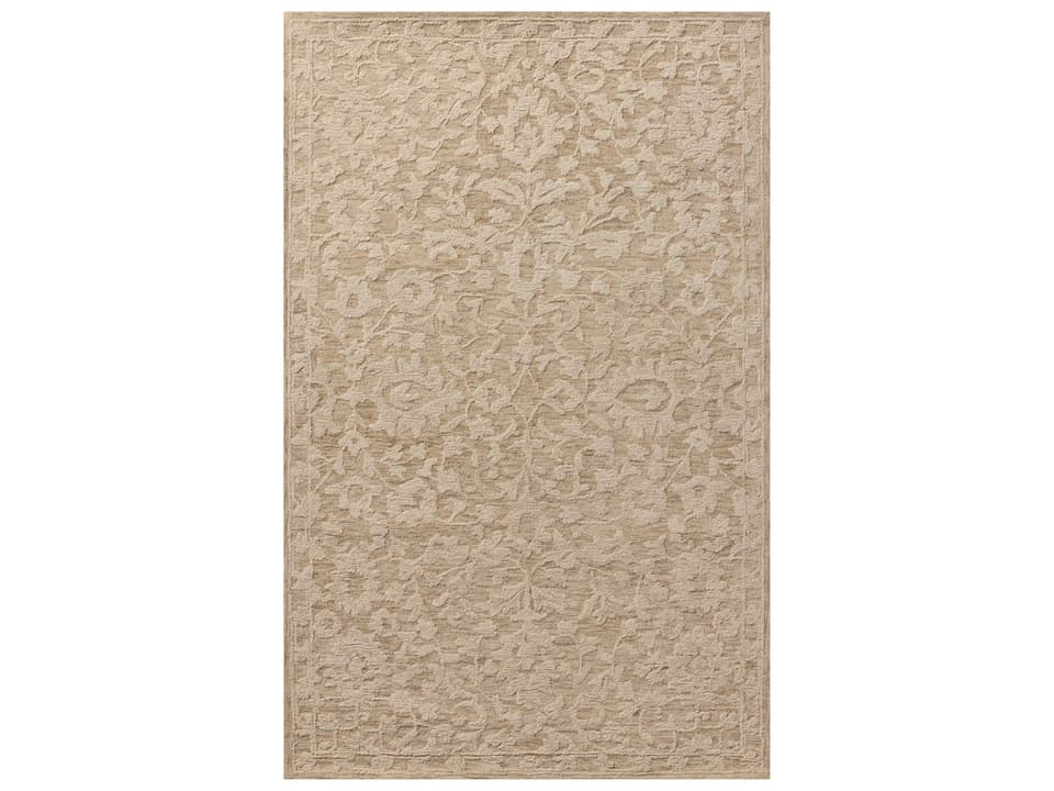Prudence Hand-Tufted Floral Wool Blend Area Rug