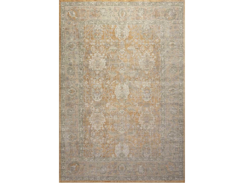 Rosemarie ROE-01 Gold Sand Traditional Area Rug