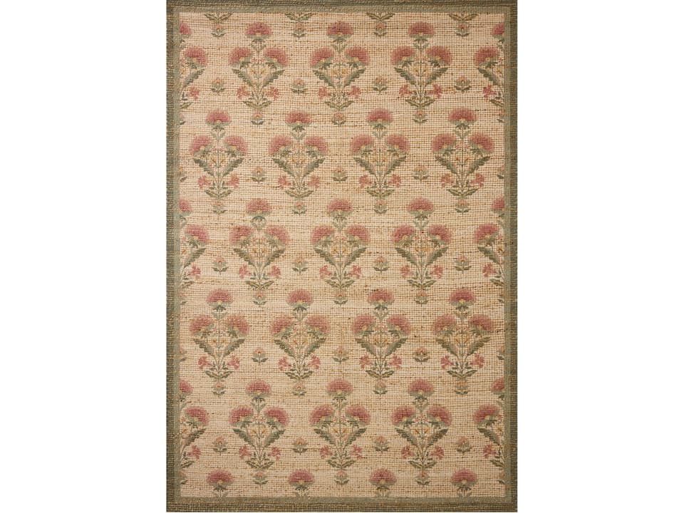 Chris Loves Julia Rue Handwoven Floral Area Rug