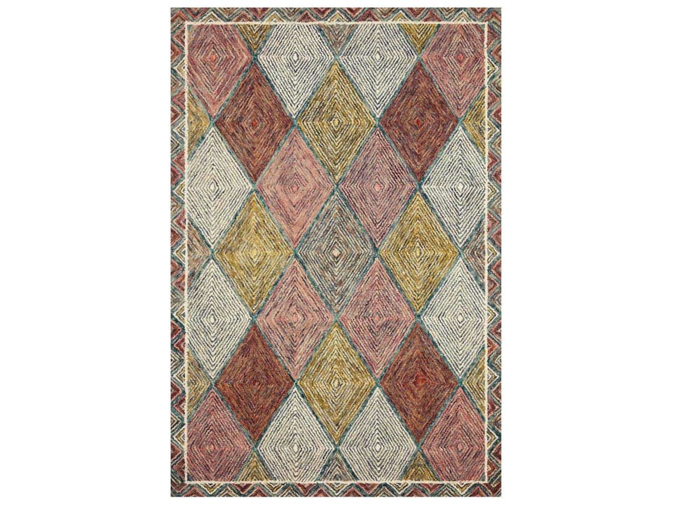 Spectrum Bordered Runner Area Rug