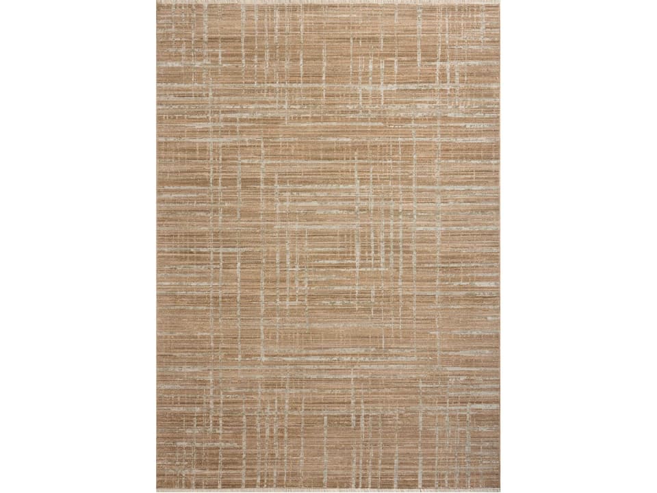 Wade Abstract Area Rug Clay and Silver