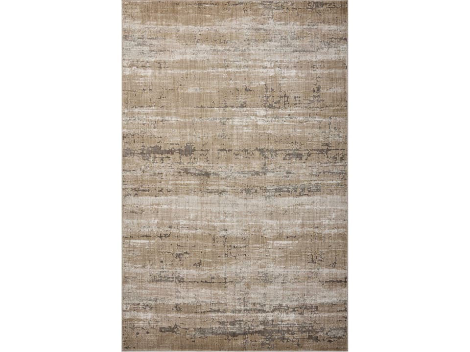 Wyatt Abstract Area Rug in Natural Ivory