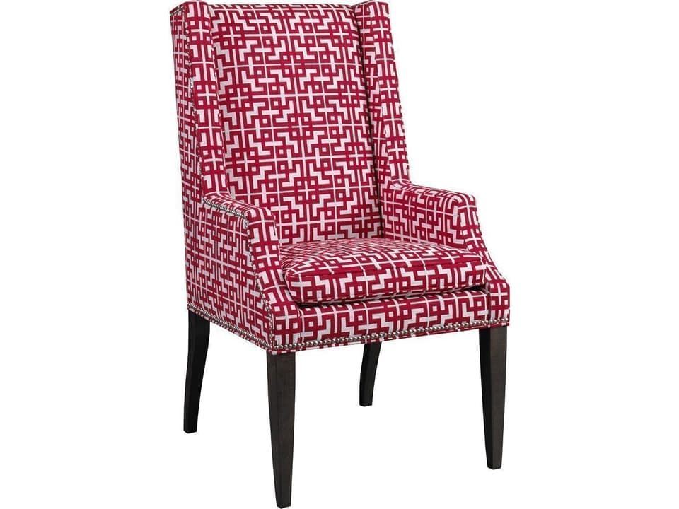for Hickory White Bryson Upholstered Accent Armchair with Nailhead Trim