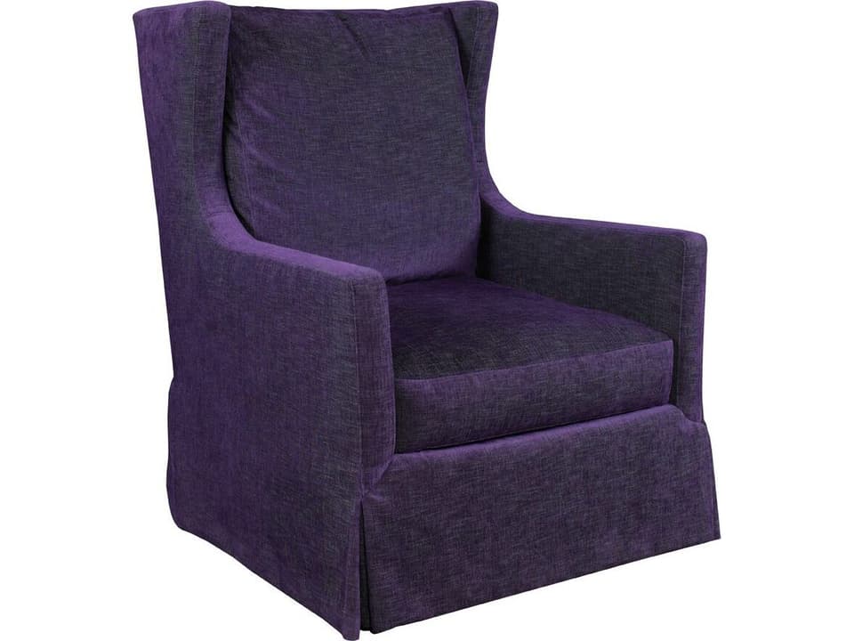 for Hickory White Custom Line Fabric Swivel Accent Chair