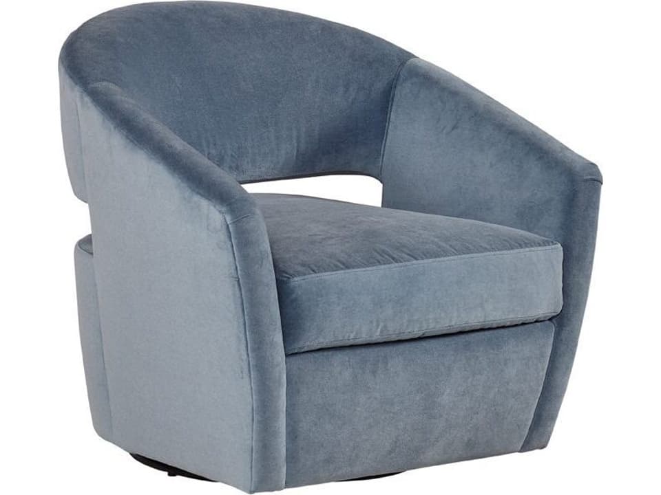 for Hickory White Modern Living Reggie Swivel Armchair