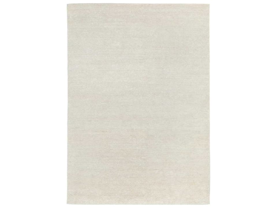 Dune Striped Hand-Knotted Wool and Hemp Area Rug