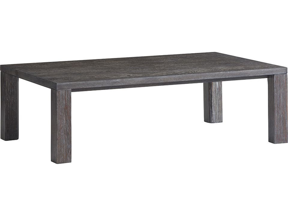 Santana Rectangular Wood Cerused Coffee Table