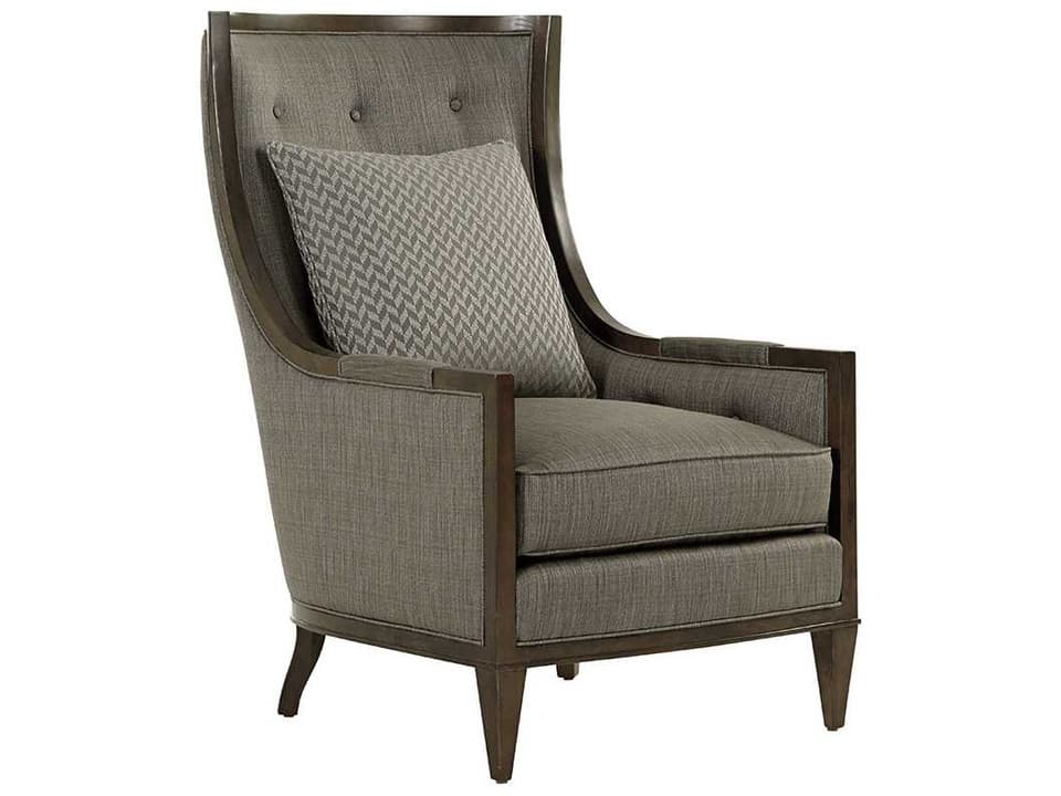 Macarthur Park Greenwood Upholstered Accent Chair with Button Tufting