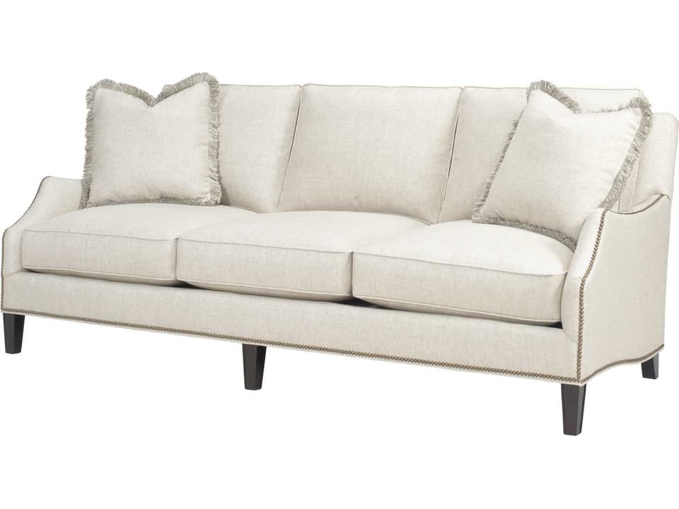 Kensington Place 3-Seat Upholstered Sofa with Nailhead Trim