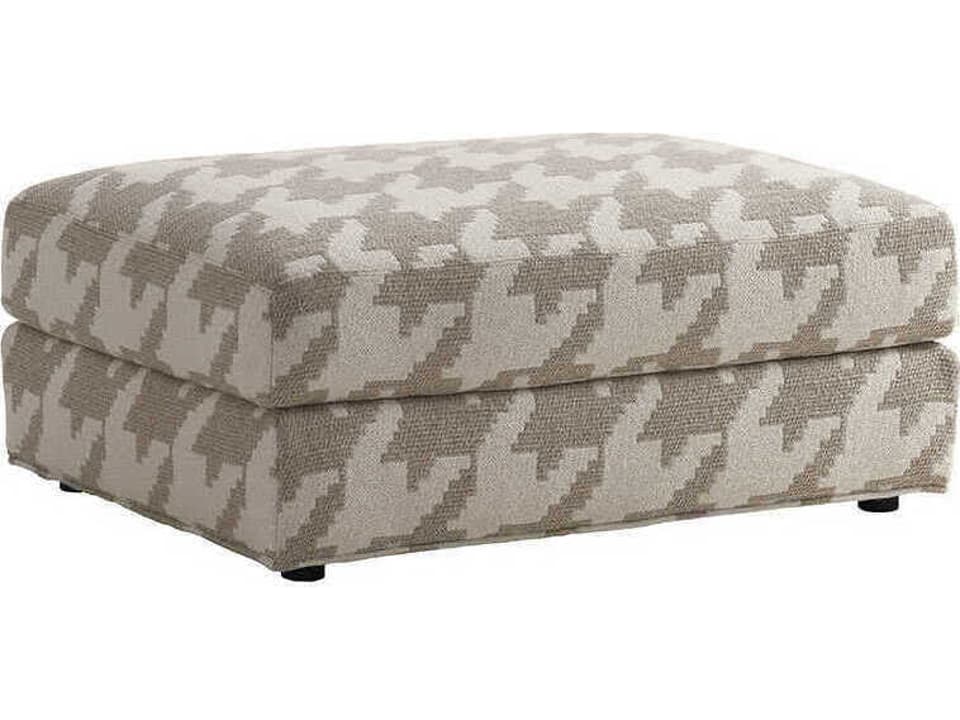 Laurel Canyon Upholstered Ottoman with Ultra Down Cushion