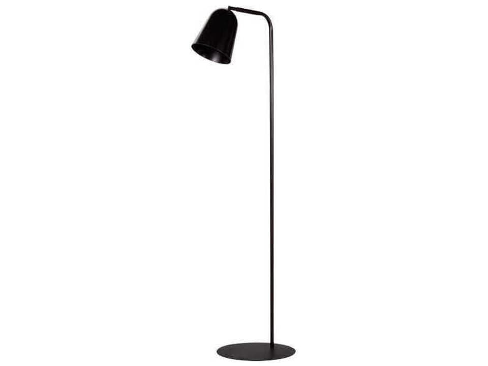 Lula Adjustable Metal Floor Lamp in Black Finish