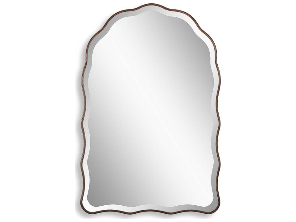 Illumination Antique Bronze Gold Wall Mirror