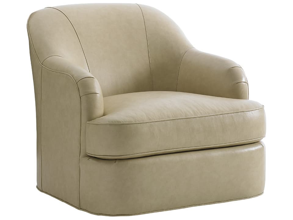 Laurel Canyon Alta Vista Leather Swivel Chair