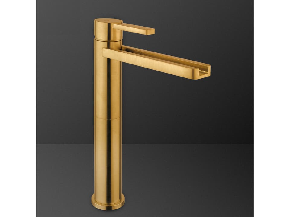 Nobilezza Luxury Waterfall Bathroom Faucet Brushed Gold