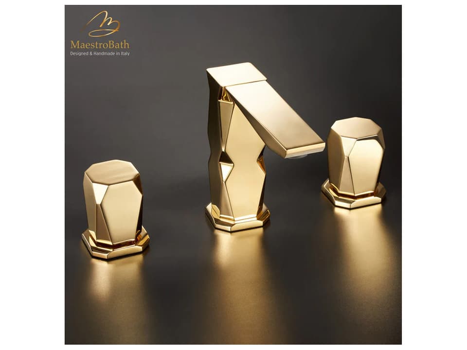 Bellavista 3-Hole Luxury Bathroom Faucet