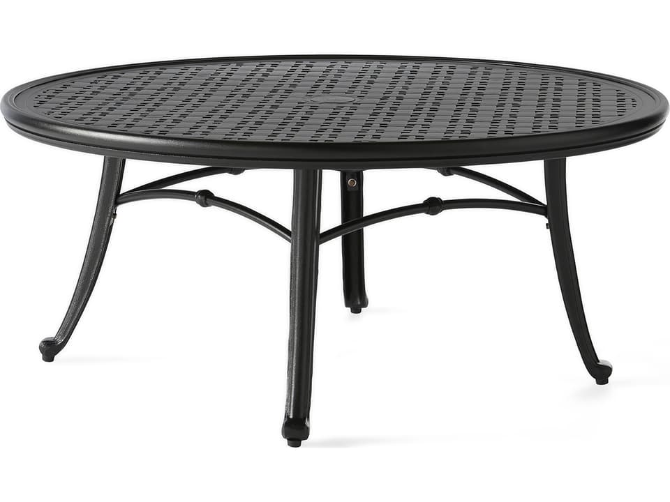 Napa 42-Inch Round Cast Aluminum Coffee Table