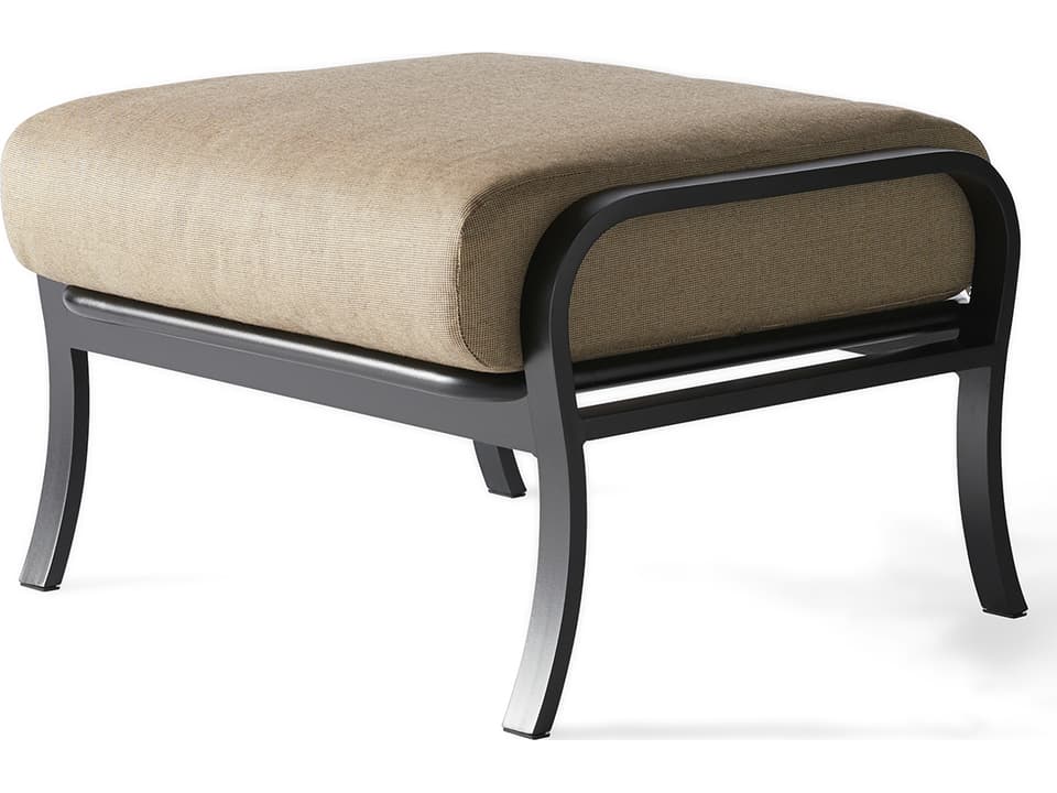 Albany Aluminum Cushion Outdoor Ottoman