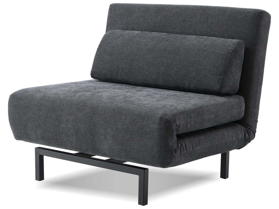 Iso Gray Upholstered Recliner