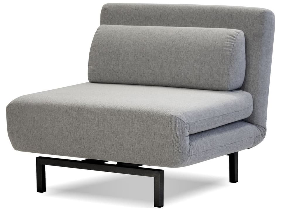 Iso Silver Upholstered Recliner