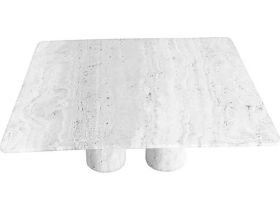 Shelter Square Stone Coffee Table