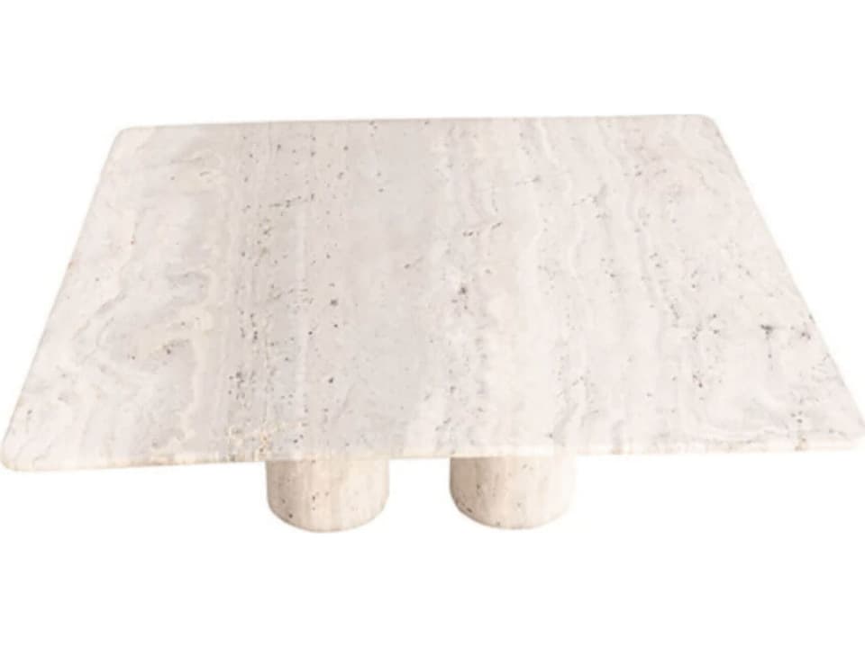 Shelter Square Stone Coffee Table