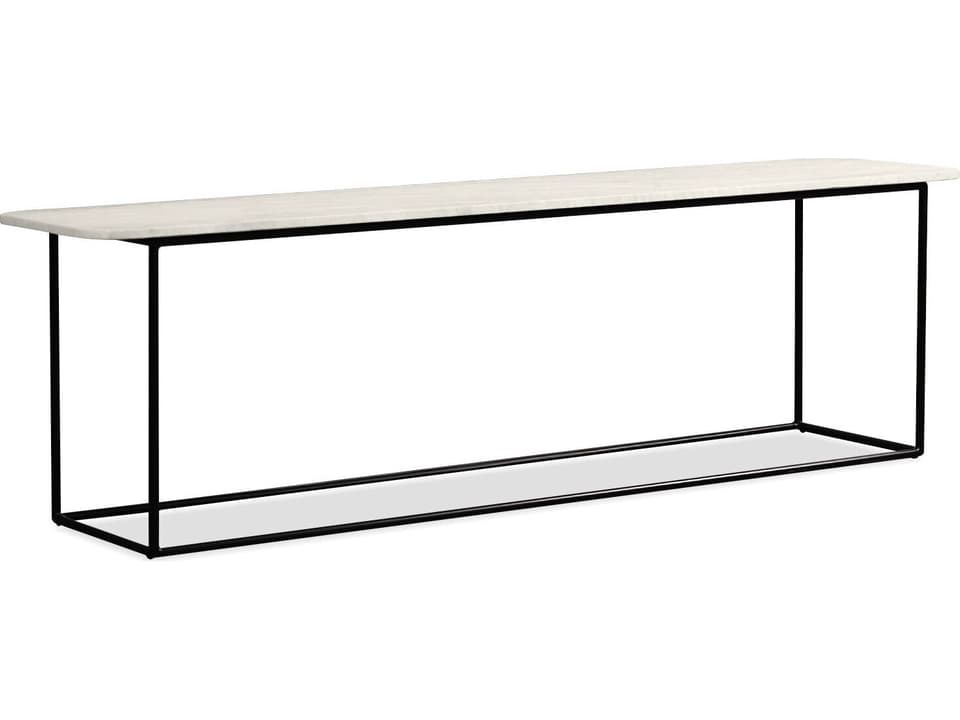 Lola Rectangular Stone Console Table