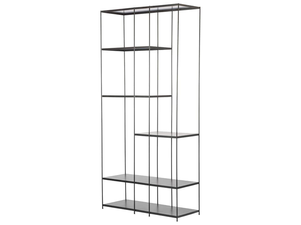 Etta Matte Black Etagere