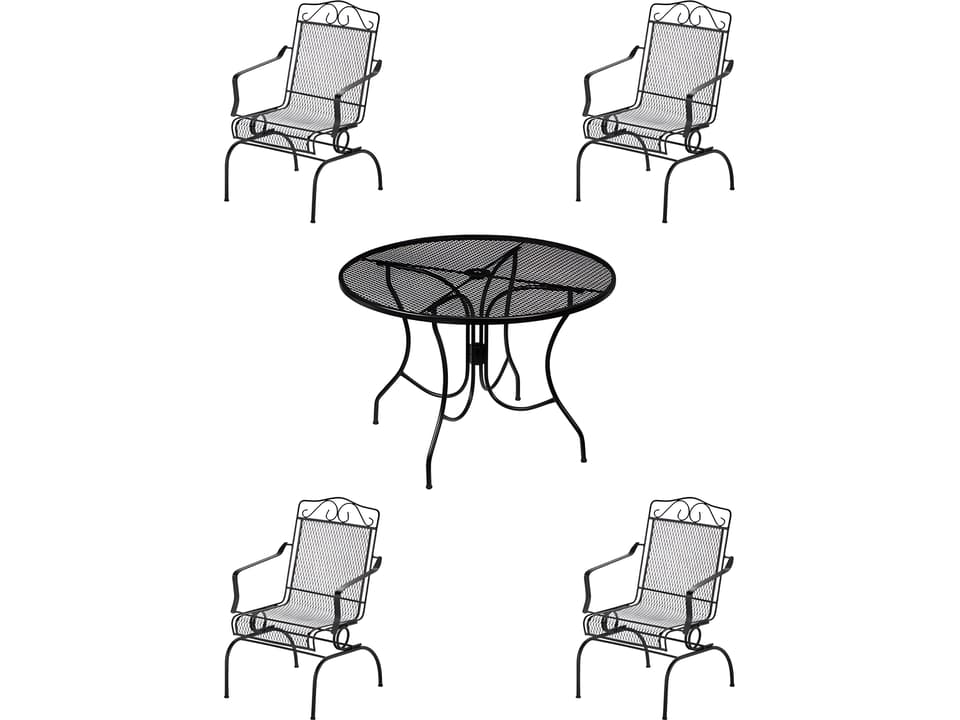 Summer Breeze 5-Piece Round Table and Chairs Action Set