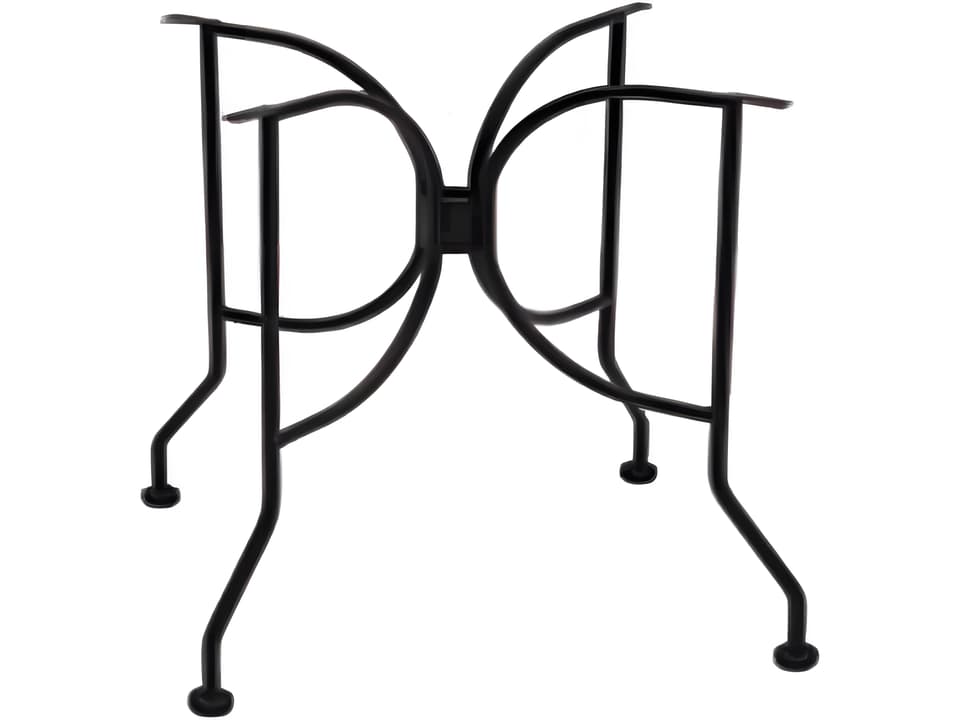 Butterfly Wrought Iron Dining Table Base