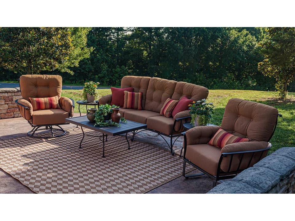 Vinings Wrought Iron Lounge Set