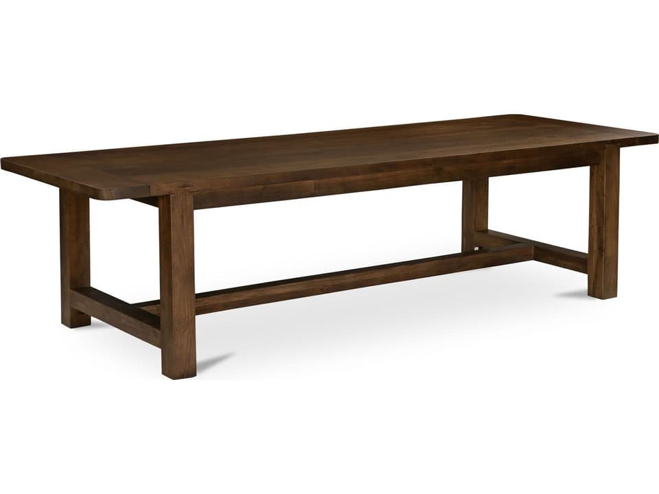 Wilson Rectangular Wood Brown Dining Table