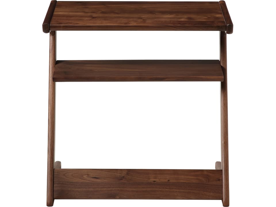 Sakai Walnut Side Table Minimalist End Table