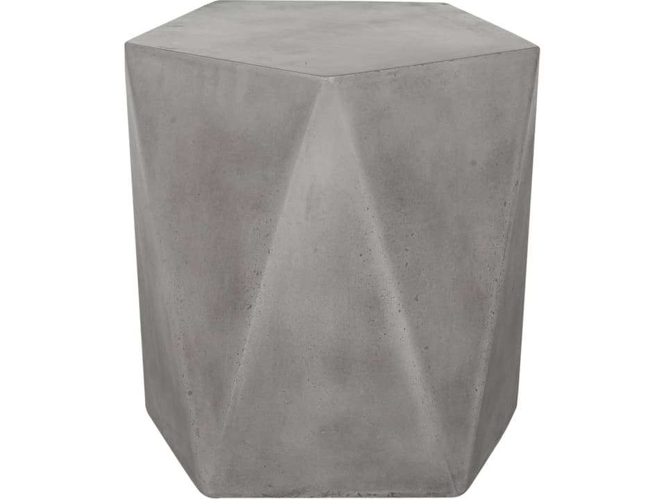 Gem Dark Grey Accent Stool