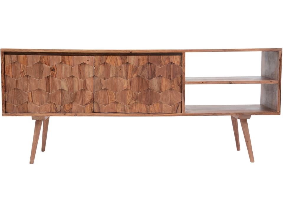 O2 57" Natural Media Console