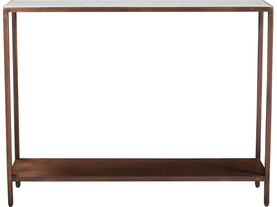 Bottego Console Table with Marble Top