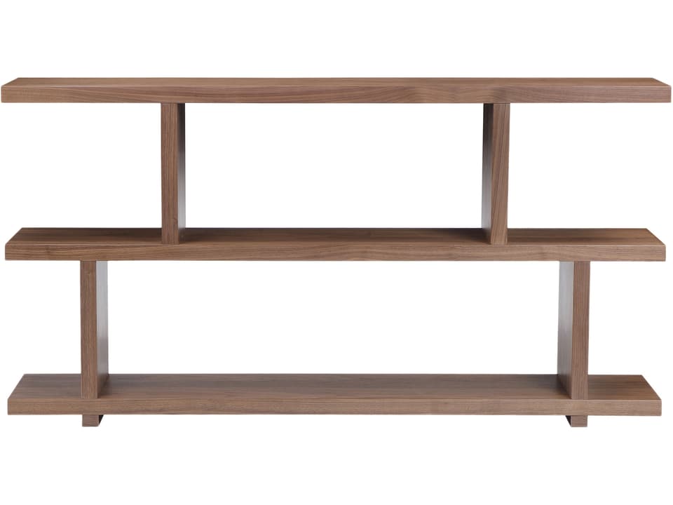 Miri Shelf Small Walnut Mid-Century Modern