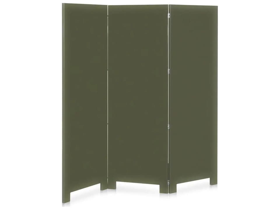 Garbo Green 3 Panel Room Divider