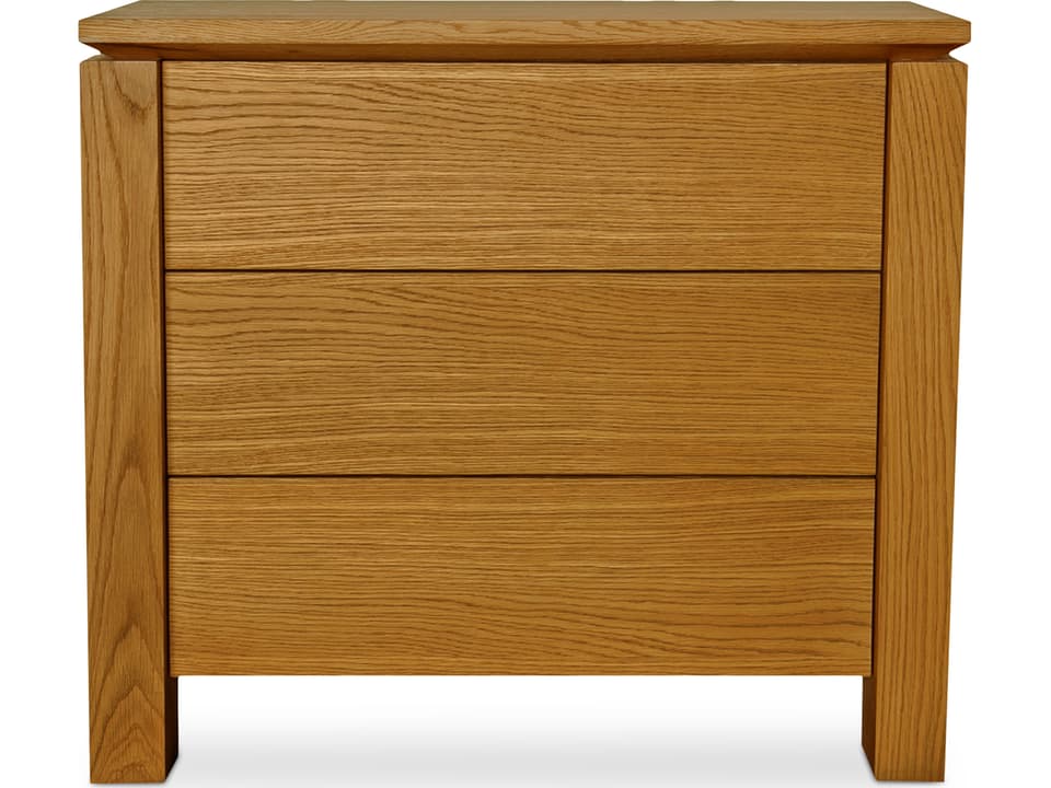 Brook Brown Oak Wood Accent Chest