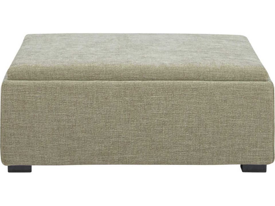 Montana Green Upholstered Ottoman