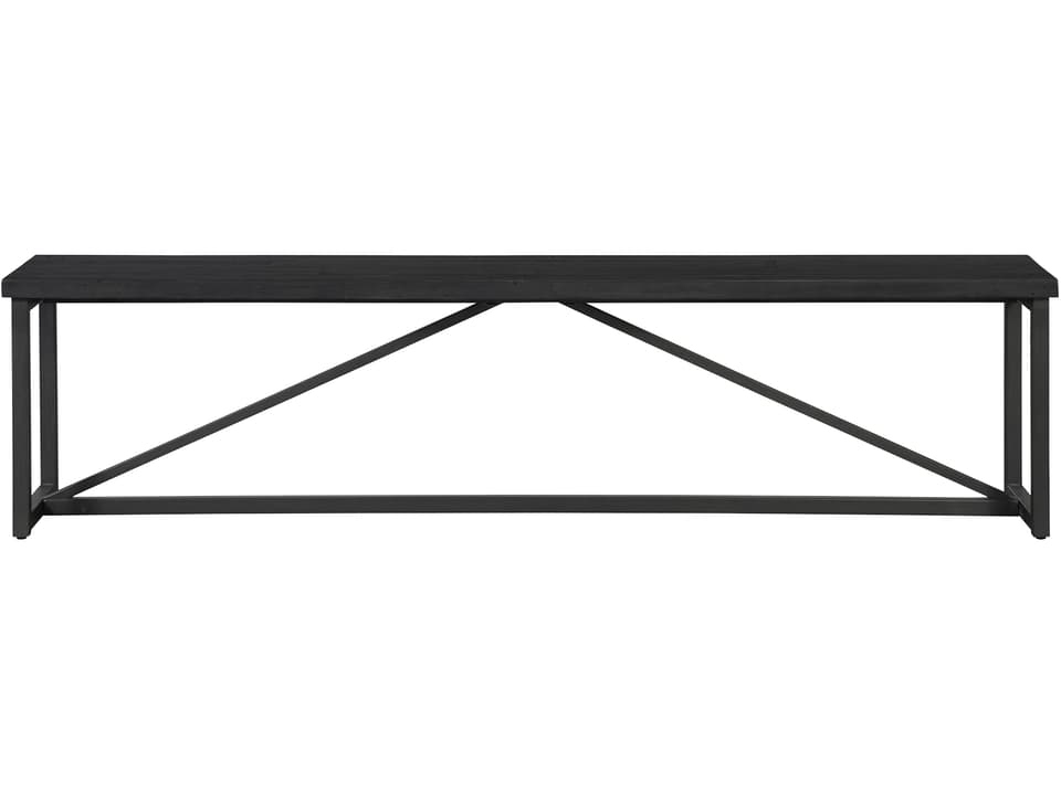 Sierra Black Accent Bench