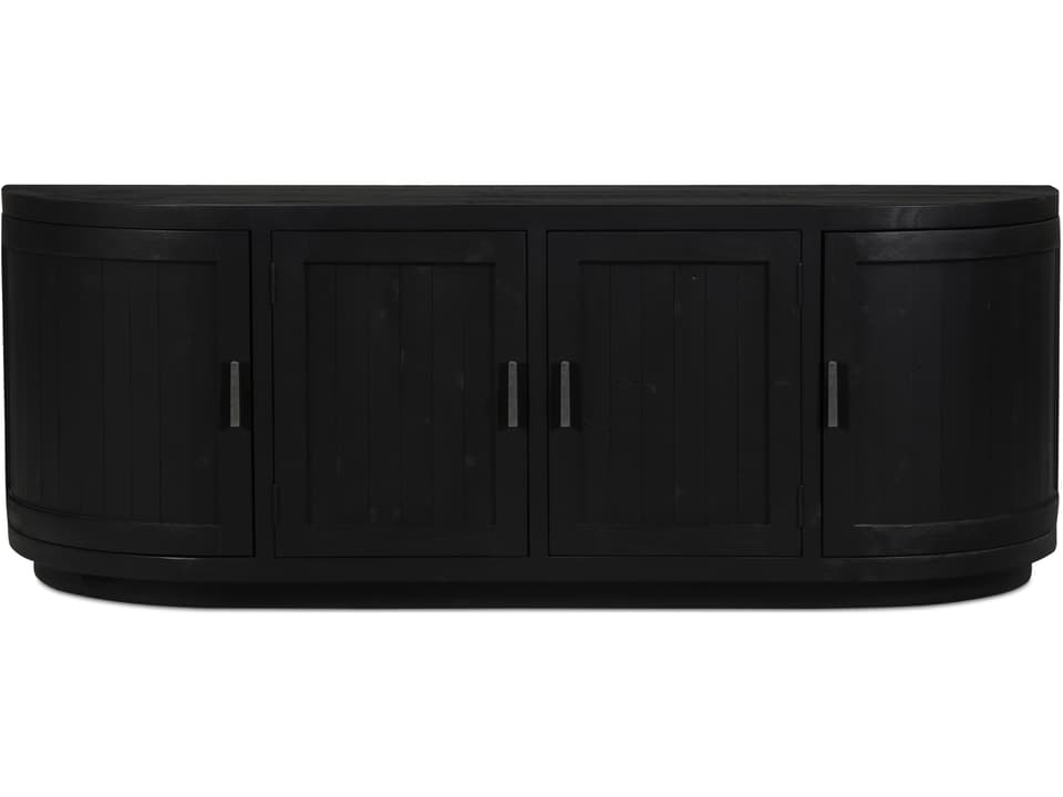 Nicola 71" Media Cabinet Black