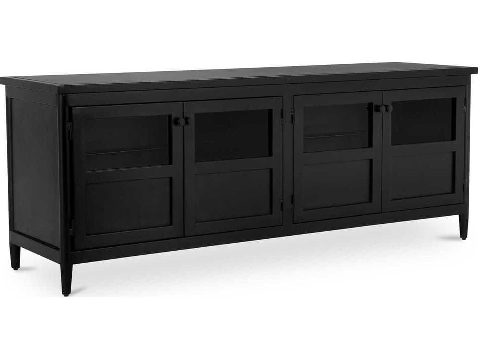 Henry 65" Black Media Console