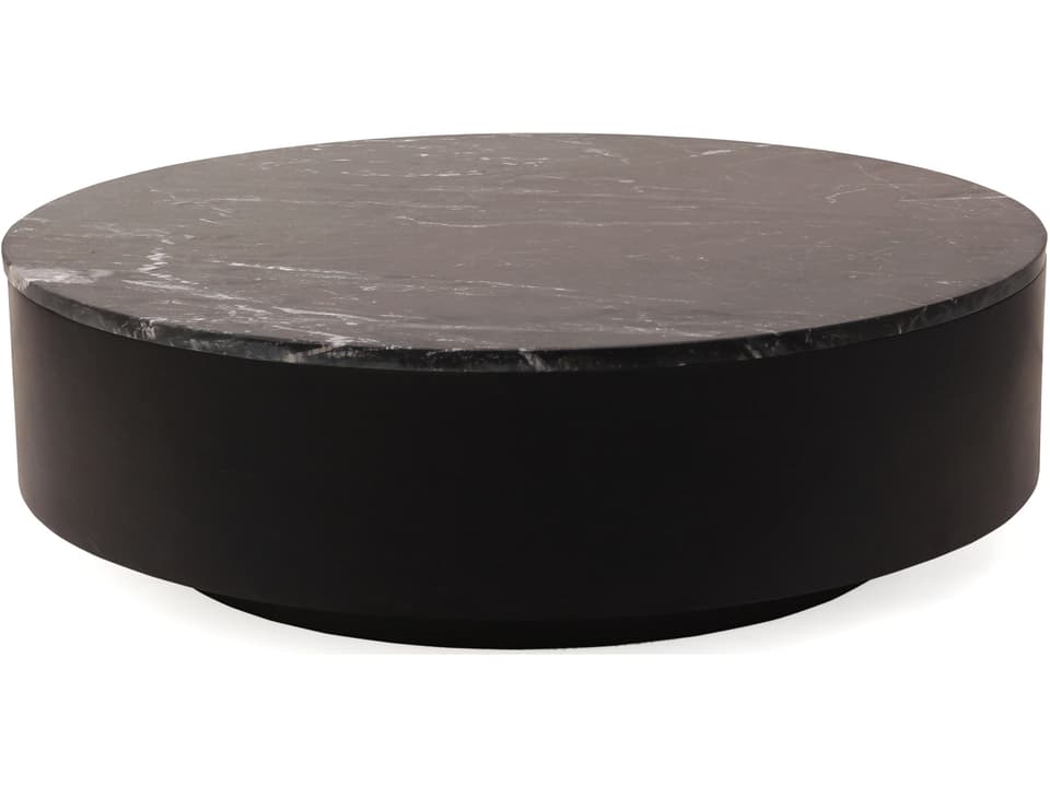 Ritual Coffee Table Black Marble Low Profile