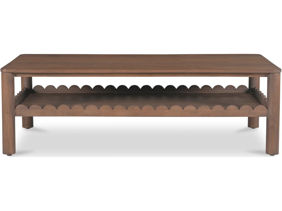 Wiley Coffee Table in Vintage Brown Mango Wood