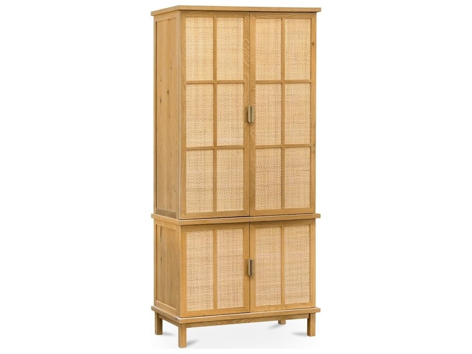 Seymour Natural Oak Wood Accent Chest