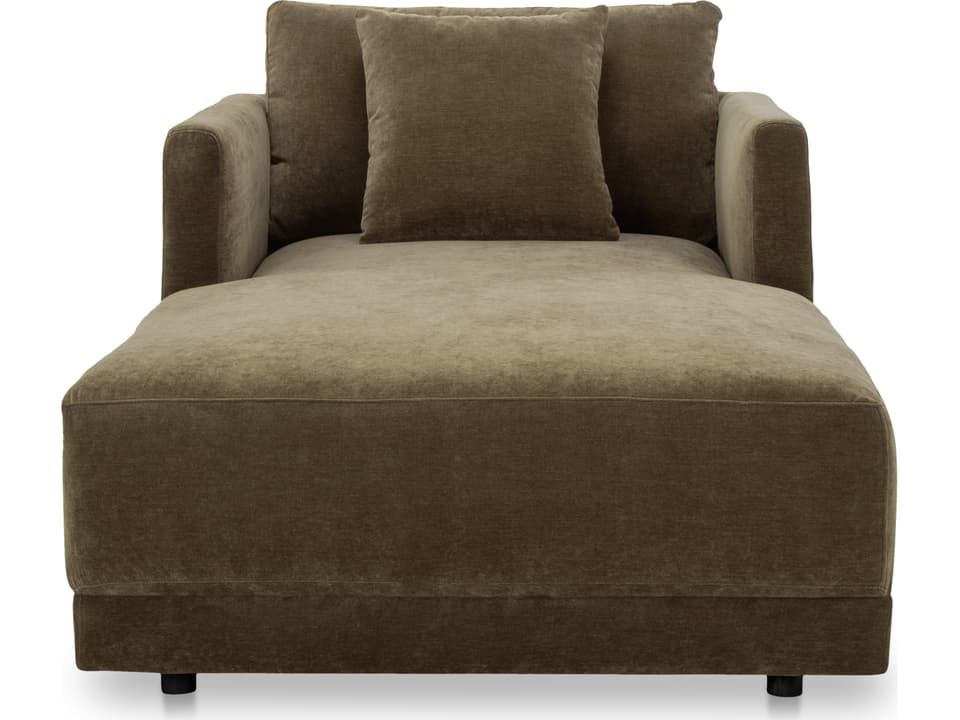 Bryn Cedar Green Chair and a Half