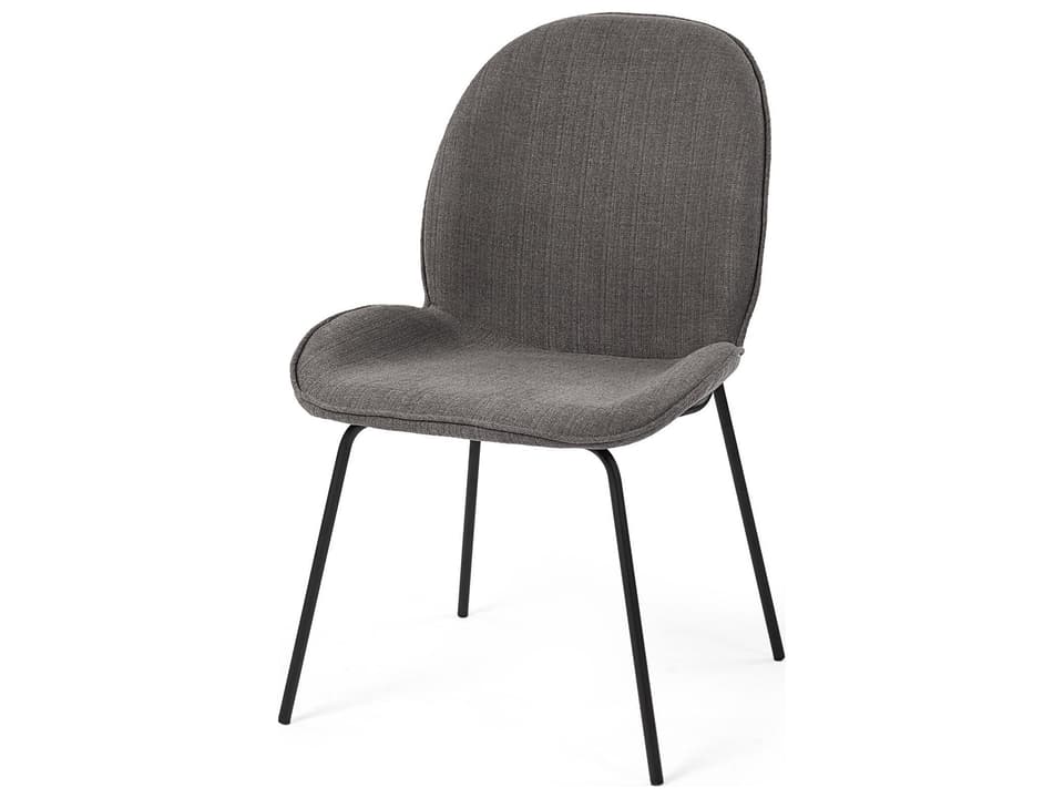 Inala Grey Seat Metal Frame Dining Chair