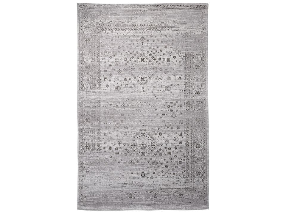 Kaiya Area Rug with Subtle Bohemian Pattern in Neutral Gray