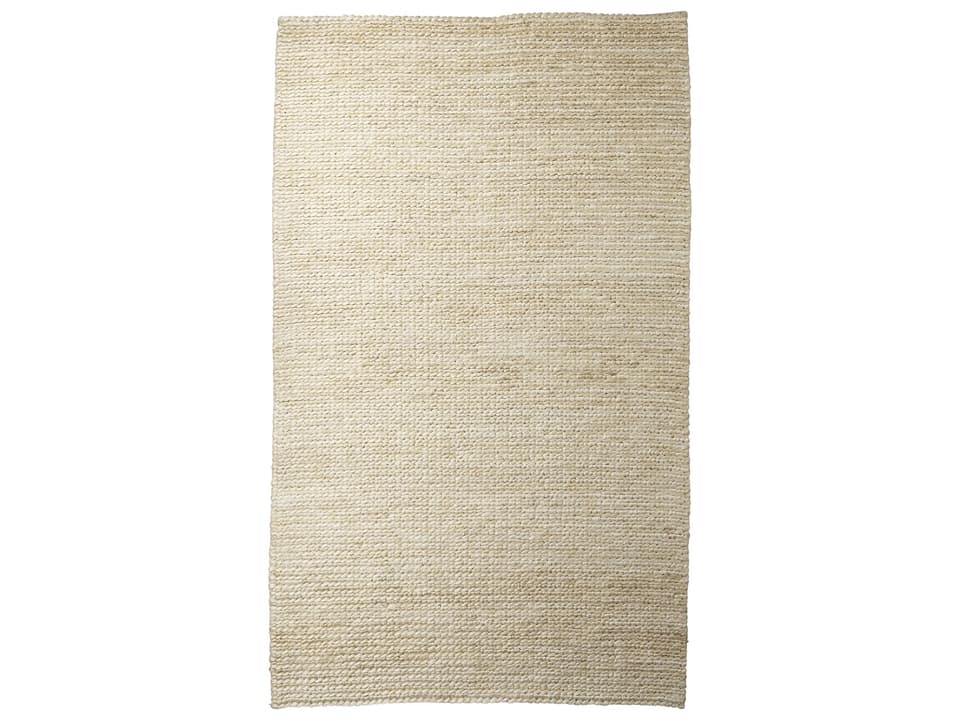 Milo Handwoven Hemp Area Rug in Natural Camel